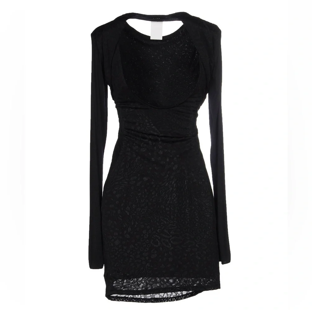 C'N'C' COSTUME NATIONAL short dress, size 4, black color - Picture 3 of 15